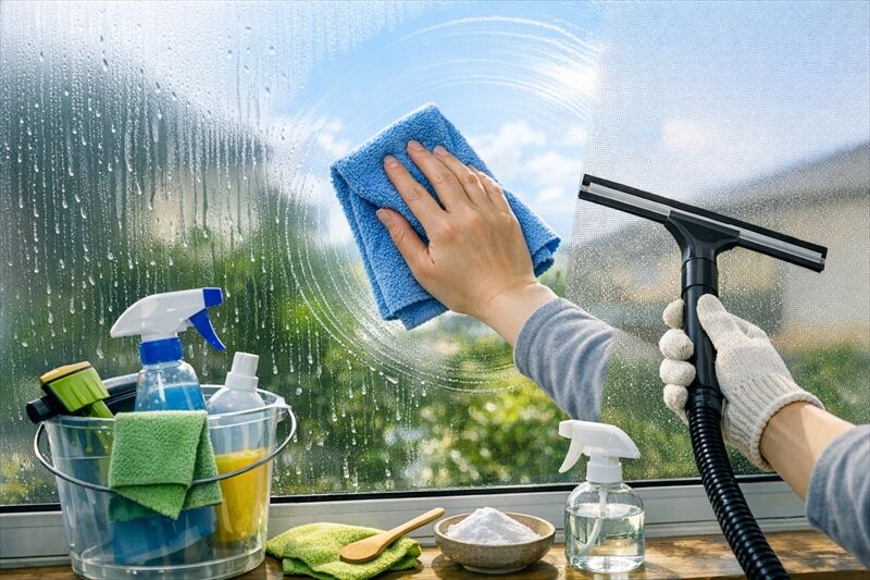 窓まわりの掃除方法