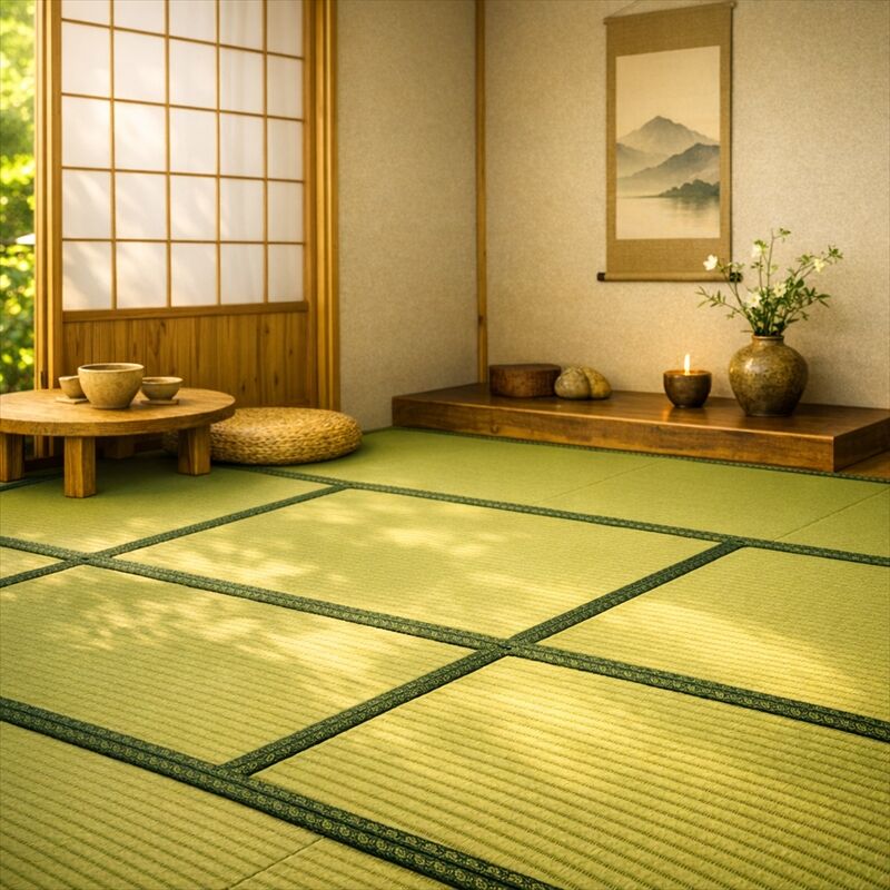 畳の貼替（表替え）で生まれる癒しの空間