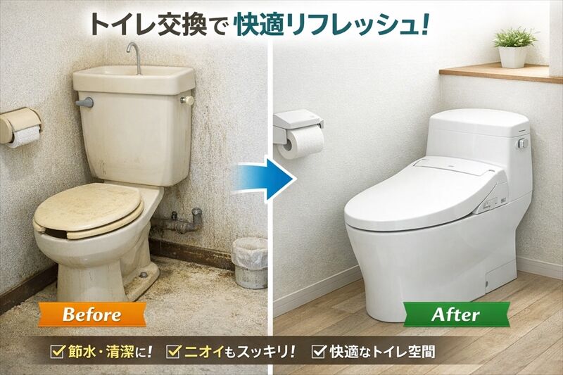 トイレの寿命と交換時期の目安
