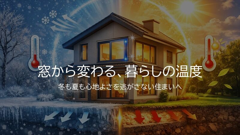  窓から始まる断熱リフォーム