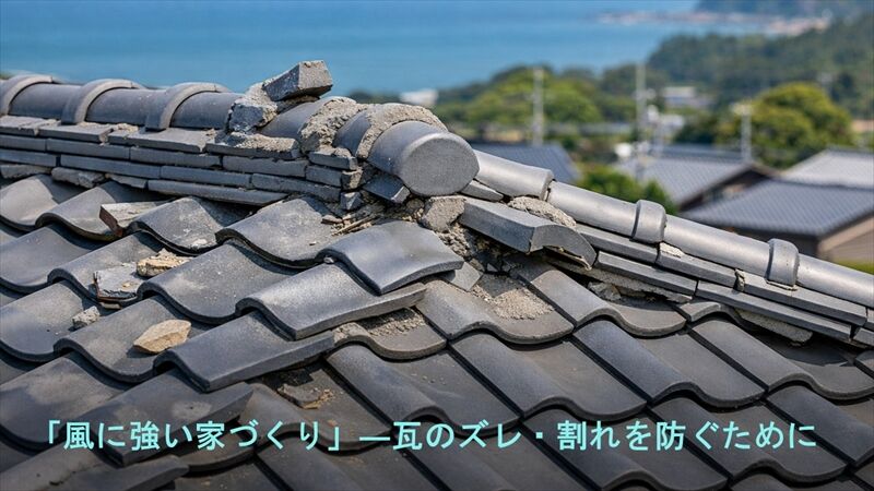 【北九州版】強風で瓦がズレる？原因と対策を専門家が解説
