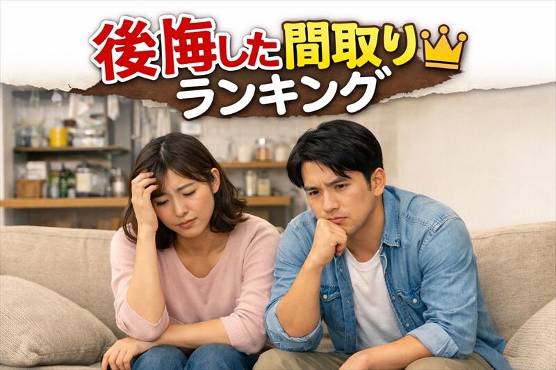 後悔した間取りワーストランキング７選